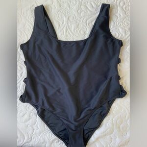 NWT J.CREW Plus Size Low Cut One Piece